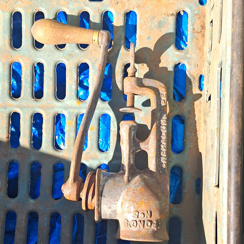 Vintage manual hand - manual,