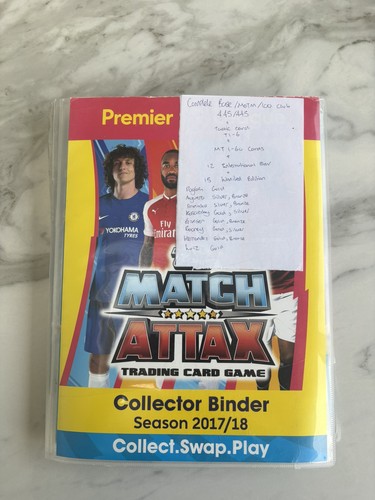Topps match attax 2017 - attax, 2017/18