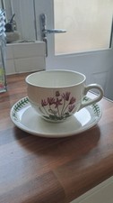 EXTRA LARGE JUMBO PORTMEIRION BOTANIC GARDEN 12cm BREAKFAST CUP AND SAUCER