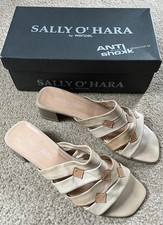 Sally O’Hara ladies Cream/beige Sandals Uk Size 6/EU 39 Excellent Condition 