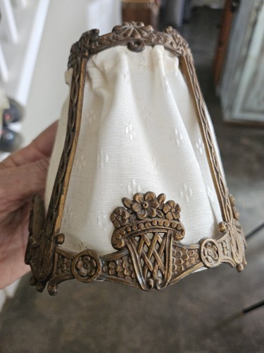 Antique french lace cast metal - french,