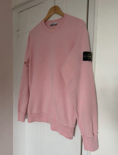 Pink stone island jumper - stone,