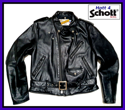 Classic schott heavy black - heavy,