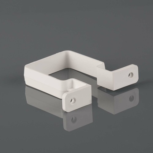 White square plastic gutter - plastic,