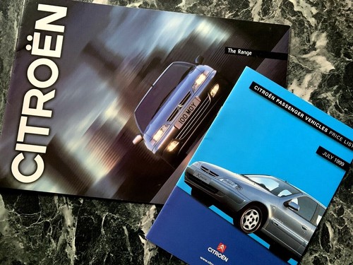 Citroen range brochure 1999 - citroen,