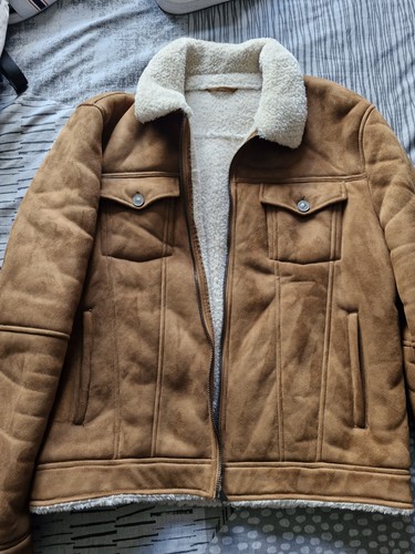 Mens wool coat - river, island