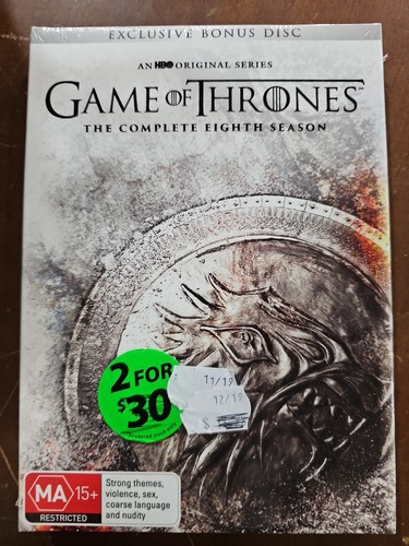 Game thrones season dvd - thrones, 8