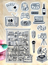 Clear Stamps HOBBIES Gaming