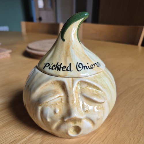 Vintage pickled onion - onion, pot
