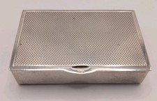 Solid Silver Snuff Box 925