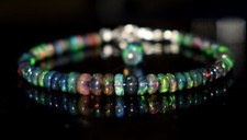 Opal Bracelet Ethiopian Black