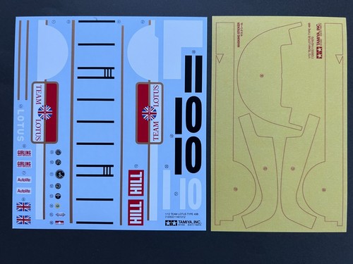 Tamiya decals for team - for,