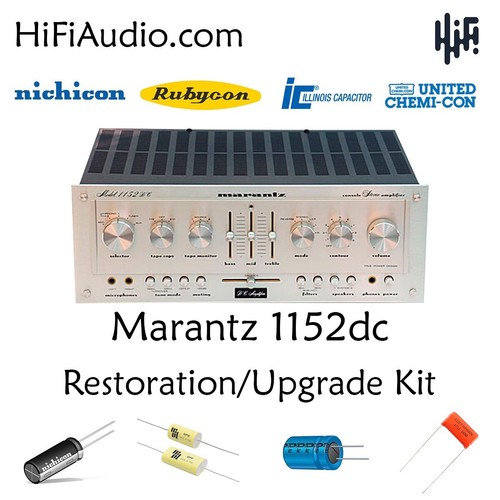 Marantz 1152dc amp rebuild - 1152dc,