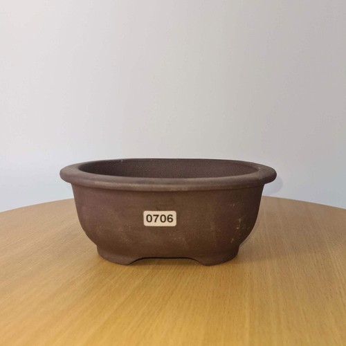 16cm unglazed bonsai - unglazed, pot
