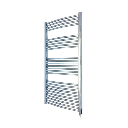 Curved chrome electric - chrome, towel