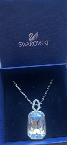 Swarovski crystal pendant - crystal, &