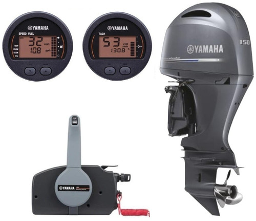 150hp yamaha f150lca - yamaha, 4