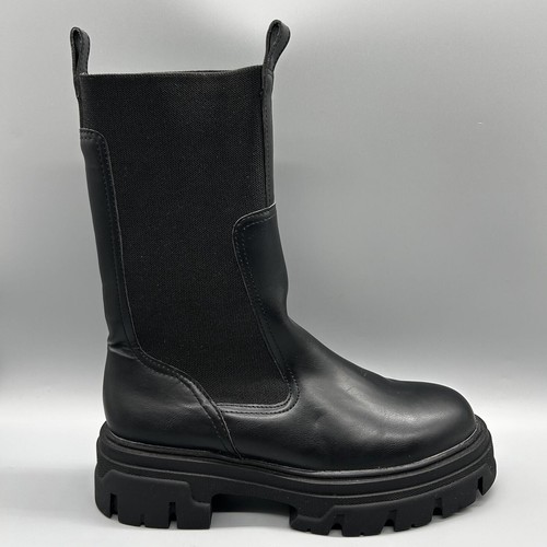 Mid calf boots pull on - mid,