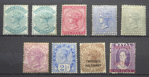 Natal 1880 1895 collection - qv, 1880-1895