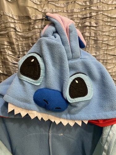 Disney blue stitch hooded - disney,