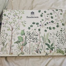 Sanderson The Arboretum Wallpaper Sample Book Junk Journal Designer Paper Art