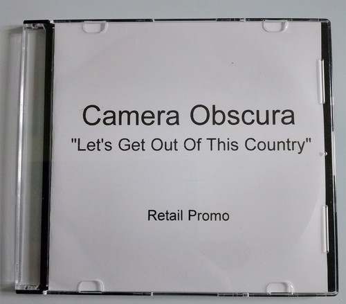 Camera obscura retail sampler - obscura,