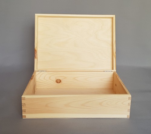 Wooden large storage box - wooden,