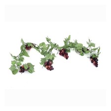 Artificial Grapes on Vine