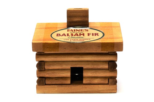 Paine log cabin - log, incense