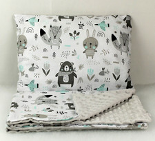 2 pc blanket set for cradle