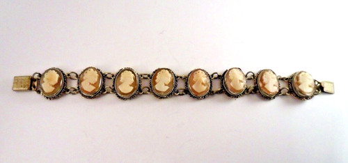 Vintage cameo bracelet - vintage,