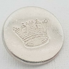 Royal Navy Naval crown button