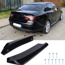 For Volkswagen VW Passat B6 CC B7 B8 Rear Spat Side Splitter Bumper Lip Diffuser