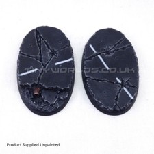 90mm x 52mm Oval Urban Rubble
