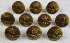 10x RAF:"ROYAL AIR FORCE BRASS