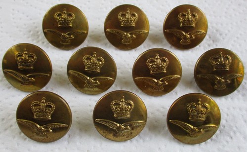 10x raf royal air - force, brass