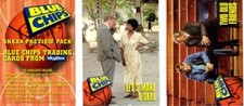 SKYBOX SNEAK PREVIEW PACK 1994 BLUE CHIPS BASKETBALL MOVIE CARDS SET OF 3  #1