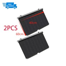 2x Car Window Roller Blinds