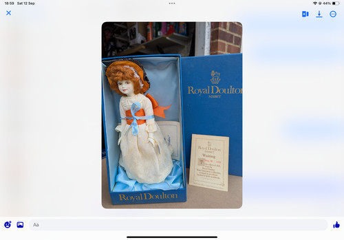Royal doulton nisbet doll - nisbet,