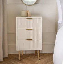 OHS Ribbed Drawer Unit Bedside