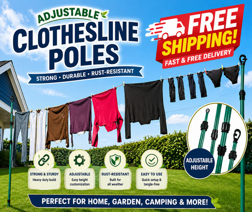 Extending clothes prop - 2,