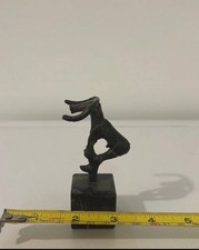 Small Bronze Sculpted Bull On