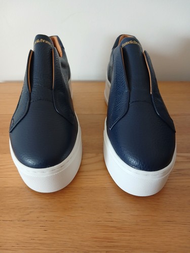 Russell bromley navy leather - bromley,
