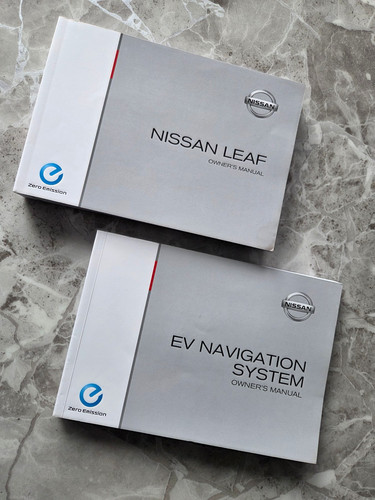 Nissan leaf owners manual - nissan,