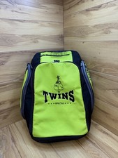 Twins Convertible large   Muay Thai Boxing Gym Backpack Bag MMA neon green  