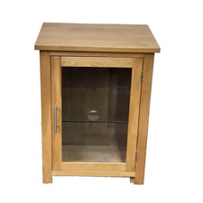 Light Oak Media Cabinet -