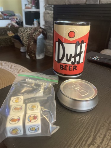 Simpsons duff beer dice - dice, game