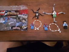 lego spiderman/super heroes job lot x6 some hard to obtain and from retired sets