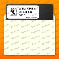 Acorn BBC Micro 5.25 Welcome &