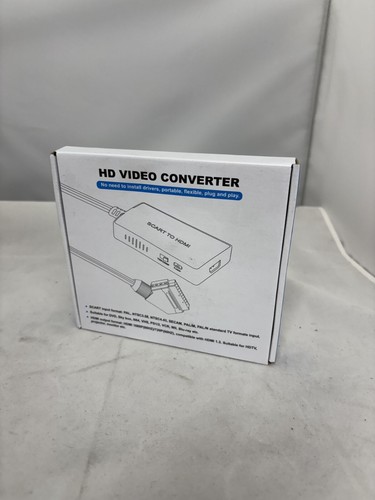 Hdmi scart video - to, hd